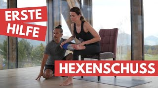 Erste Hilfe Gegen Hexenschuss – Yoga mit Eva Padberg und Young Ho Kim Preview [upl. by Sullivan]