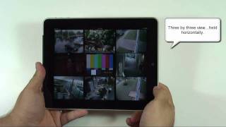 exacqVision iPad app for video surveillance [upl. by Quin]