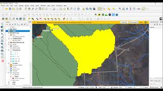 CALCUL DU TEMPS DE CONCENTRATION ET DE LAG TIME DE BV AVEC QGIS [upl. by Ybrek]