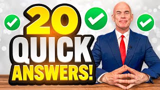 TOP 20 QUICK ANSWERS to INTERVIEW QUESTIONS Pass your JOB INTERVIEW with 100 [upl. by Iphagenia]