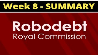 Robodebt Royal Commission  Week 8 Key Evidence [upl. by Siramed835]