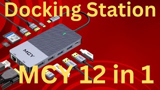 Docking station  MCY 12 in 1 hub [upl. by Everrs]