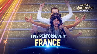 Enzo  Tic Tac  LIVE  France 🇫🇷  Junior Eurovision 2021 [upl. by Nilloc]