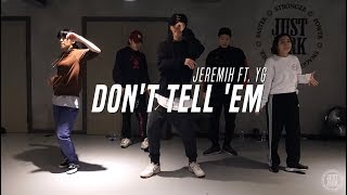 Vata Choreo Class  Jeremih  Dont Tell Em ft YG  Justjerk Dance Academy [upl. by Zitah627]