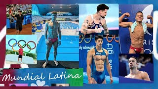 Los Más Guapos Deportistas de los Juegos Olímpicos París2024  Mundial Latina [upl. by Ativet863]