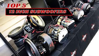 Top 5 Best 12 inch Subwoofer  2022 Reviews [upl. by Llerahs15]