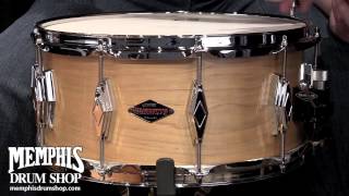 Craviotto 14 x 65 Diamond Cast Maple Snare Drum  Natural Satin Oil [upl. by Euqinna]