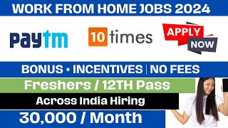 Paytm Recruitment 2024  Off Campus Recruitment  Freshers Hiring  Remote Jobs  Salary  30k [upl. by Veron805]