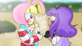 Here With Me  Animation  Popee The Performer AU [upl. by Inele611]