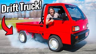 Drifting my Crotch Rocket Swapped Mini Truck [upl. by Paten]