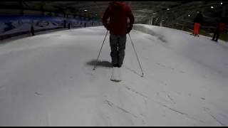 Indoor Monoskiing  Snowworld Landgraaf 2018 [upl. by Ahsenor521]