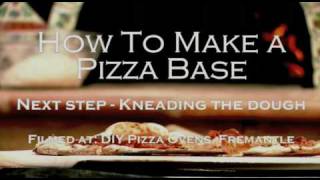 Part 1 of 5 How To Make a Pizza Base  Mixing the Ingredients [upl. by Eustace]