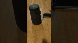 Bose soundlink Revolve Audio issue resolved [upl. by Annerb]