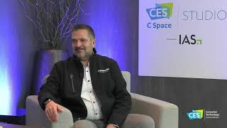 Panasonic Automotive Systems of Americas CTO Andrew Poliak In The C Space Studio – CES 2024 [upl. by Aneala337]