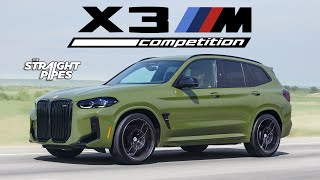 100000 M3 SUV BMW X3M Competition Review [upl. by Aihsa]