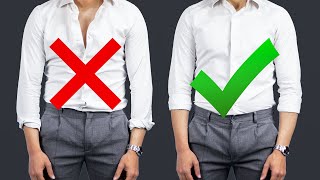 4 TRUCCHI per Indossare la CAMICIA al Meglio  Camicia Perfetta per Ogni Occasione [upl. by Mulderig847]