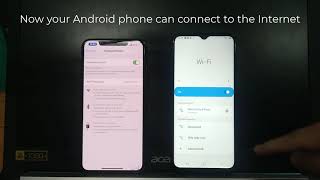 How to Share Wifi From iPhone to Android 2022 [upl. by Ulah447]