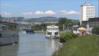 Spaziergang entlang der Donau in Linz 1952012 [upl. by Gairc]