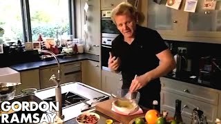 Salmon Salad Nicoise with Tarragon Mayo Part 2  Gordon Ramsay [upl. by Fitz]