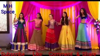 Bole chudiyan bole kangana Dance performance by girls on mixed songs [upl. by Haskel31]