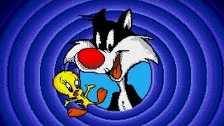 Sylvester and Tweety in Cagey Capers Genesis Playthrough  NintendoComplete [upl. by Rehpinej]