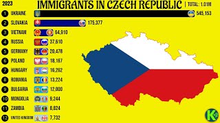 Immigrants in Czech Republic [upl. by Llenhoj820]