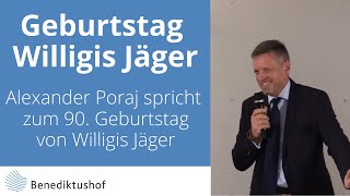 Dr Alexander Poraj zum 90 Geburtstag von Willigis Jäger [upl. by Marko]