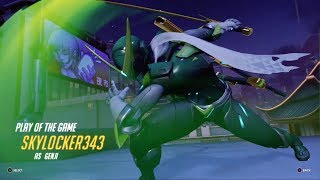 GENJI POTG  SENTAI SKIN [upl. by Affer133]