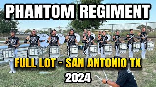 Phantom Regiment Drumline 2024 DCI  San Antonio [upl. by Eveiveneg]