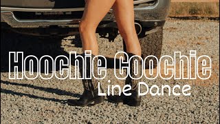 Hoochie Coochie Line Dance TUTORIAL [upl. by Tallulah]