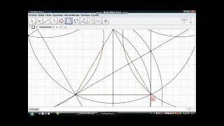 Heptágono dado el radio y dado el lado GeoGebra [upl. by Kealey]