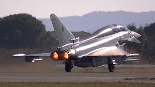 Eurofighter Typhoon  IV Stormo Caccia Grosseto [upl. by Ayinat]