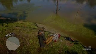 RDR2 clip Gator enjoys a snack [upl. by Valentia]