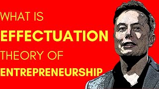 Effectuation Theory of Entrepreneurship  Part 1 [upl. by Mosira481]