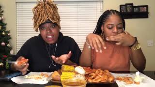 QampA  SEAFOOD MUKBANG  THE MCKINNEY TWINS [upl. by Januisz]