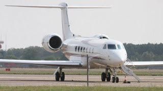 gulfstream G550 engine start cockpit view [upl. by Jessika959]