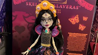 MONSTER HIGH HOWLIDAY SKELITA DOLL REVIEW AND UNBOXING [upl. by Yob]