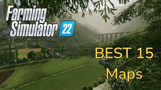 The 15 BEST Maps In Farming Simulator 22 [upl. by Bollinger]