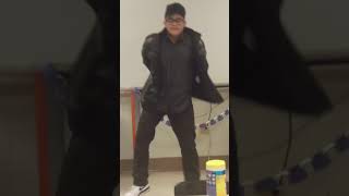 Kid dancin in springbrook High School [upl. by Aeiram]