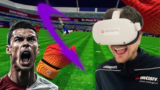 SAVING RONALDOS BEST GOALS IN VR Cleansheet [upl. by Atiseret]