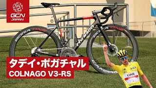 プロバイク紹介│タデイ・ポガチャルのCOLNAGO V3RS UAEチームエミレーツ [upl. by Shih989]