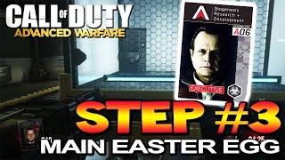 ExoZombies quotMAIN EASTER EGGquot Tutorial  STEP 3  Janitor Keycard Location Call of Duty  Chaos [upl. by Hgielak]