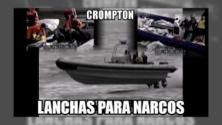 Asi prueban las lanchas del narcotrafico Crompton  Aduanas SVA [upl. by Adnilasor29]