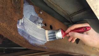 How To Paint Rusty Metal [upl. by Enyedy]