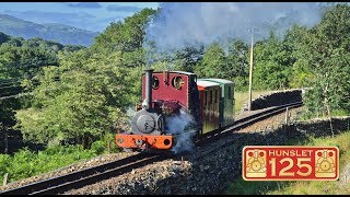 Hunslet 125  Ffestiniog amp Welsh Highland Railway [upl. by Leavitt119]