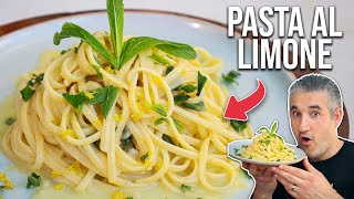 How to Make PASTA al LIMONE Like an Italian Lemon Pasta Recipe [upl. by Naget669]