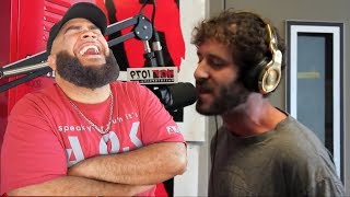 His First Radio Freestyle  The Hot Seat Lil Dicky Freestyle Exclusive Video  REACTION [upl. by Ajam]