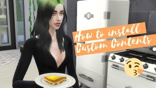 Cara Biar Sims Jadi Cantik 😍  Tutorial Install Custom Contents  The Sims 4 [upl. by Akiehs]