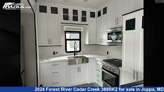 Marvelous 2024 Forest River Cedar Creek Fifth Wheel RV For Sale in Joppa MD  RVUSAcom [upl. by Jet]