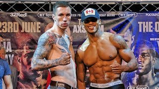 Anthony Yarde vs Dariusz Sec WEIGH IN amp FINAL FACE OFF [upl. by Cormick150]